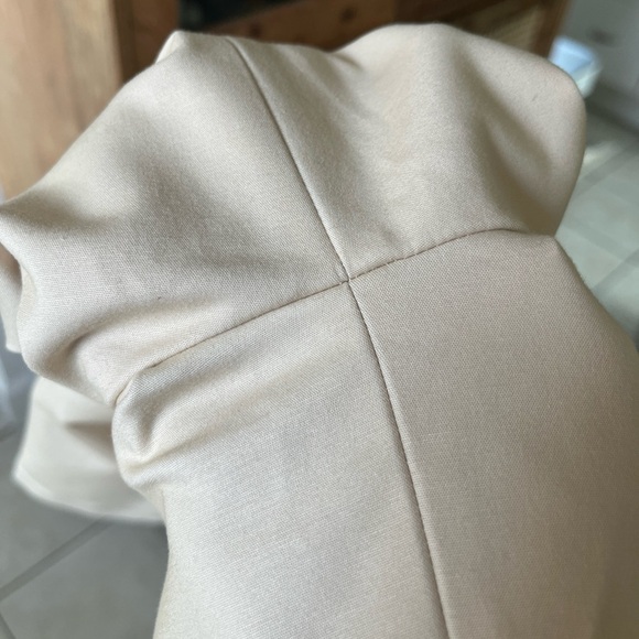 & Other Storieis Square Neck Button Front Top | Light Beige | EU 42 / US M - Picture 6 of 11